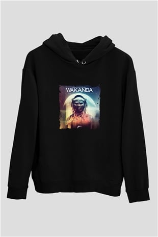 Dimitri Vegas & Like Mike Baskılı Unisex Siyah Hoodie