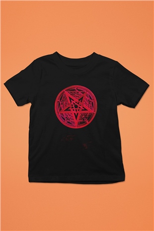 Dimmu Borgir Baskılı Unisex Siyah Çocuk Tişört - Tshirt