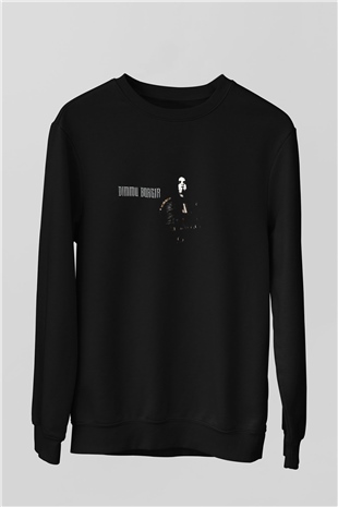 Dimmu Borgir Baskılı Unisex Siyah Sweatshirt
