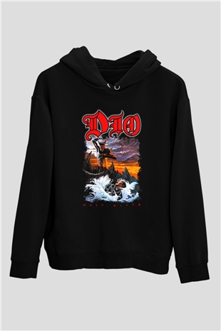 Dio Siyah Unisex Hoodie