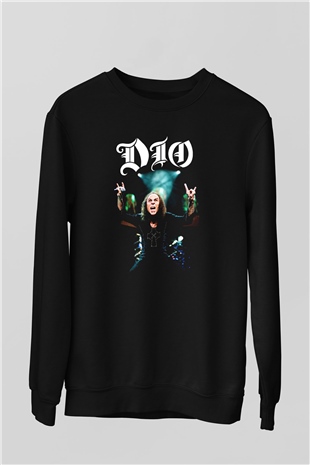 Dio Siyah Unisex Sweatshirt