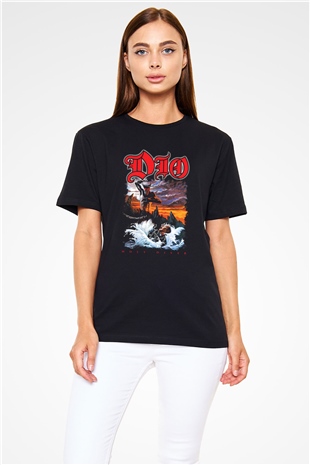 Dio Siyah Unisex Tişört T-Shirt - TişörtFabrikası
