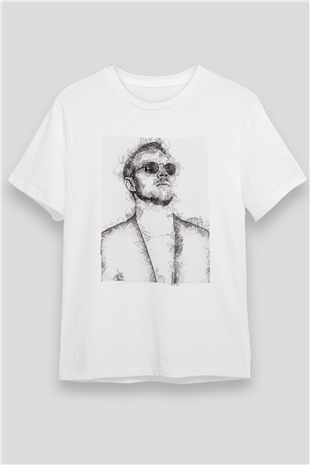 Diplo Beyaz Unisex Tişört T-Shirt - TişörtFabrikası