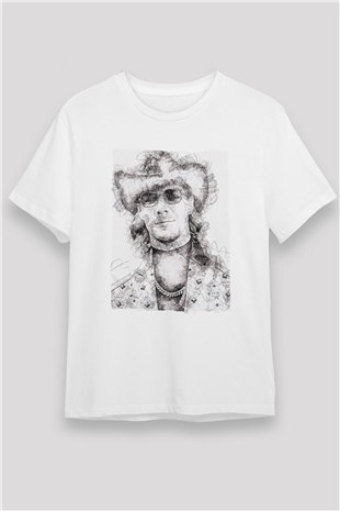 Diplo Beyaz Unisex Tişört T-Shirt - TişörtFabrikası
