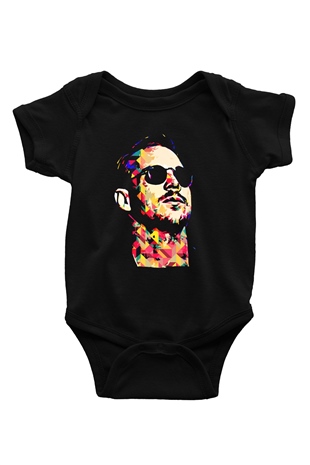 Diplo Siyah Bebek Body - Zıbın