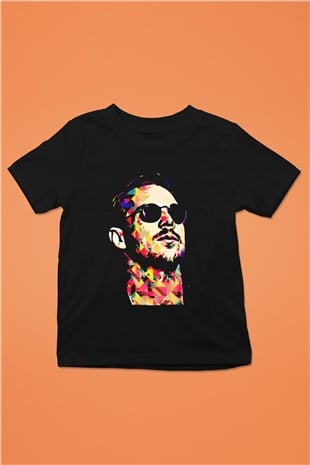 Diplo Siyah Unisex Çocuk Tişört