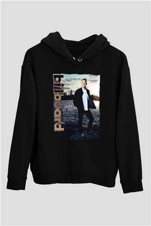 Diplo Siyah Unisex Kapüşonlu Sweatshirt