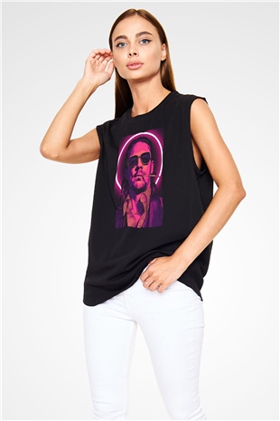 Diplo Siyah Unisex Kolsuz Tişört