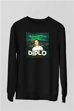 Diplo Siyah Unisex Sweatshirt