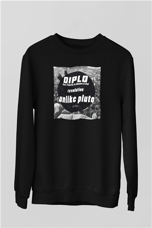 Diplo Siyah Unisex Sweatshirt