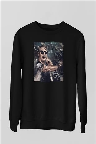 Diplo Siyah Unisex Sweatshirt