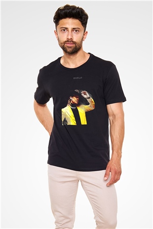Diplo Siyah Unisex Tişört T-Shirt - TişörtFabrikası