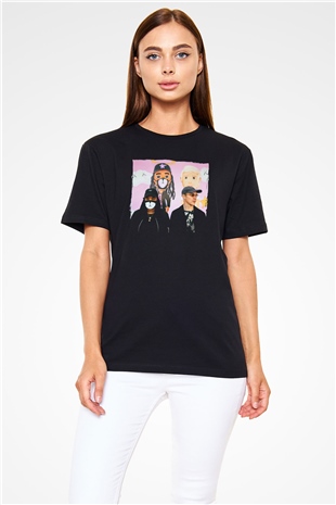 Diplo Siyah Unisex Tişört T-Shirt - TişörtFabrikası