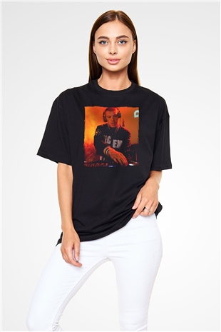 Diplo Siyah Oversize Tişört Oversize T-shirt - TişörtFabrikası