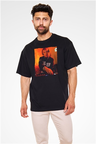 Diplo Siyah Oversize Tişört Oversize T-shirt - TişörtFabrikası