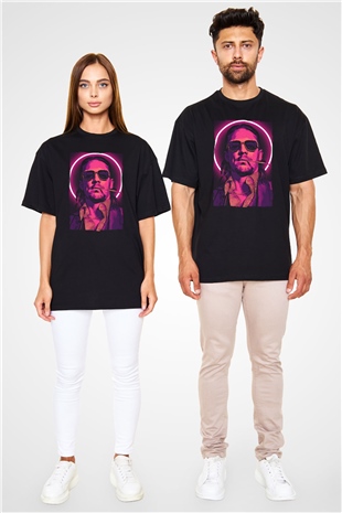 Diplo Siyah Oversize Tişört Oversize T-shirt - TişörtFabrikası
