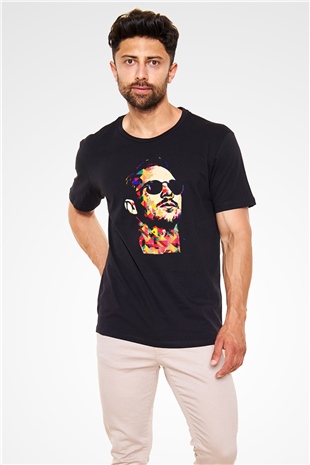 Diplo Siyah Unisex Tişört T-Shirt - TişörtFabrikası