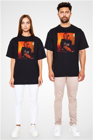 Diplo Siyah Oversize Tişört Oversize T-shirt - TişörtFabrikası