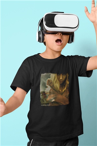 Dir En Grey Baskılı Unisex Siyah Çocuk Tişört
