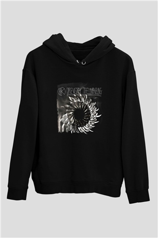 Dir En Grey Baskılı Unisex Siyah Hoodie
