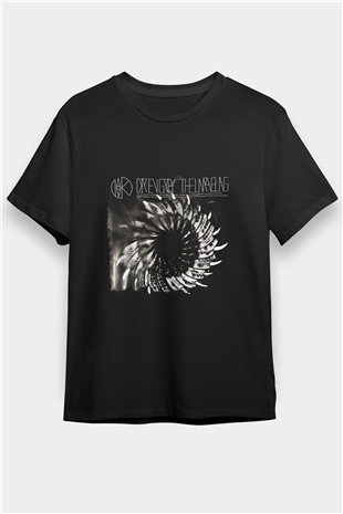 Dir En Grey Baskılı Unisex Siyah Tişört