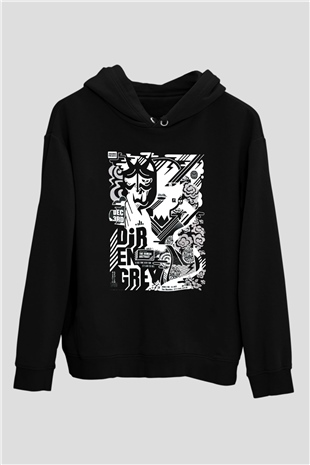 Dir En Grey Siyah Unisex Hoodie