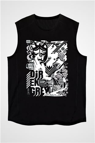 Dir En Grey Siyah Unisex Kolsuz Tişört