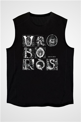Dir En Grey Siyah Unisex Kolsuz Tişört