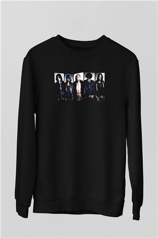 Dir En Grey Siyah Unisex Sweatshirt