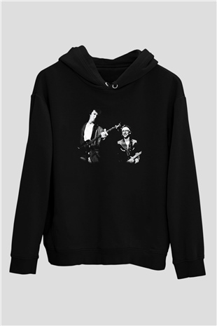 Dire Straits Siyah Unisex Hoodie