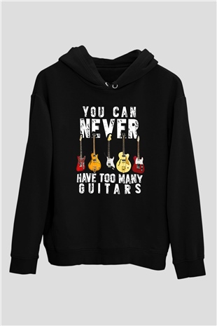 Dire Straits Siyah Unisex Kapüşonlu Sweatshirt