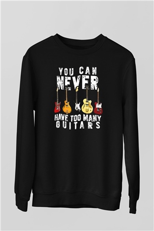 Dire Straits Siyah Unisex Sweatshirt