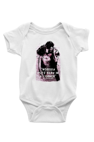 Dirty Dancing Beyaz Bebek Body - Zıbın
