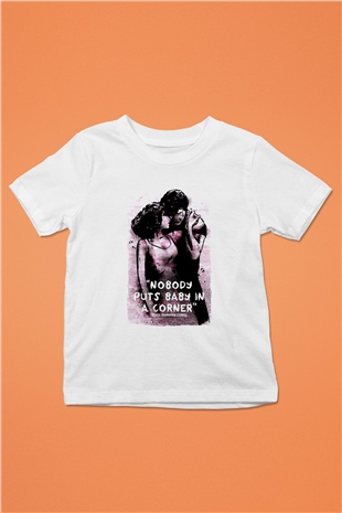 Dirty Dancing Beyaz Unisex  Çocuk Tişört