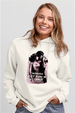 Dirty Dancing Beyaz Unisex Hoodie