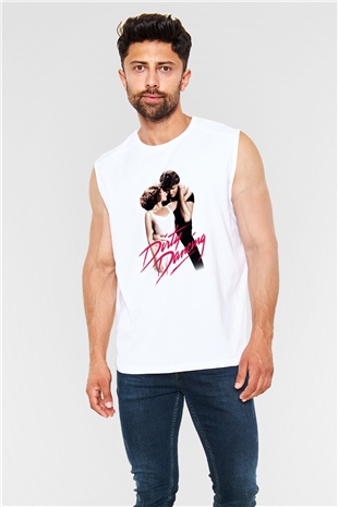 Dirty Dancing Beyaz Unisex Kolsuz Tişört