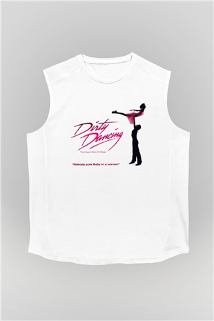 Dirty Dancing Beyaz Unisex Kolsuz Tişört