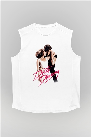 Dirty Dancing Beyaz Unisex Kolsuz Tişört