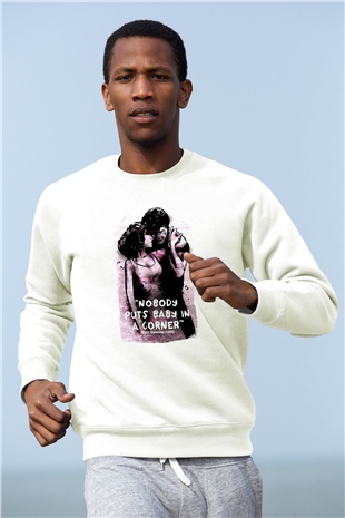 Dirty Dancing Beyaz Unisex  Sweatshirt