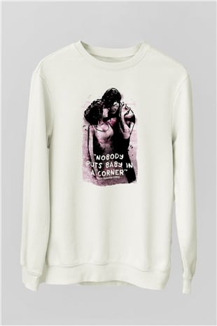 Dirty Dancing Beyaz Unisex  Sweatshirt