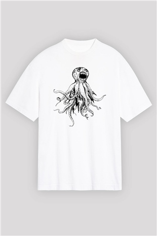 Dirty Heads Beyaz Unisex Oversize Tişört T-Shirt