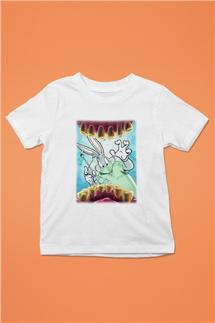 Diş hekimi Baskılı Beyaz Unisex Çocuk Tişört