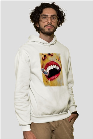 Diş hekimi Beyaz Unisex Hoodie