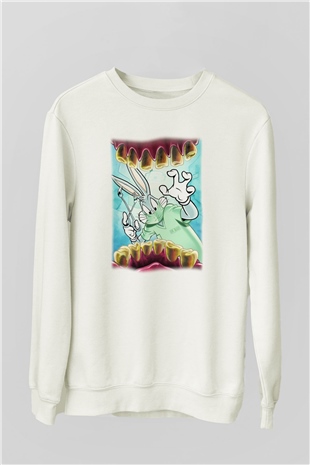 Diş hekimi Beyaz Unisex Sweatshirt