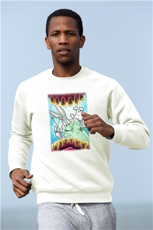 Diş hekimi Beyaz Unisex Sweatshirt
