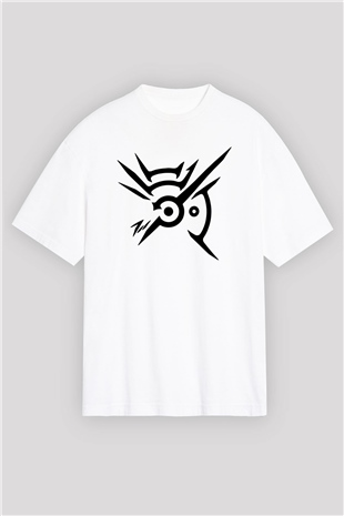 Dishonored 2 Beyaz Unisex Oversize Tişört T-Shirt