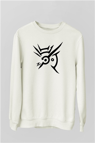 Dishonored 2 Beyaz Unisex Sweatshirt