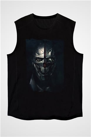 Dishonored 2 Siyah Unisex Kolsuz Tişört