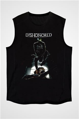 Dishonored 2 Siyah Unisex Kolsuz Tişört