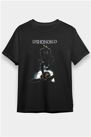 Dishonored 2 Siyah Unisex Tişört T-Shirt